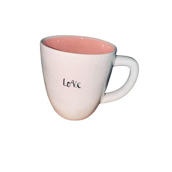 Rae Dunn Other - Unisex Rae Dunn Love White Pink Mug One Size Rae Dunn 4/$30 bundled